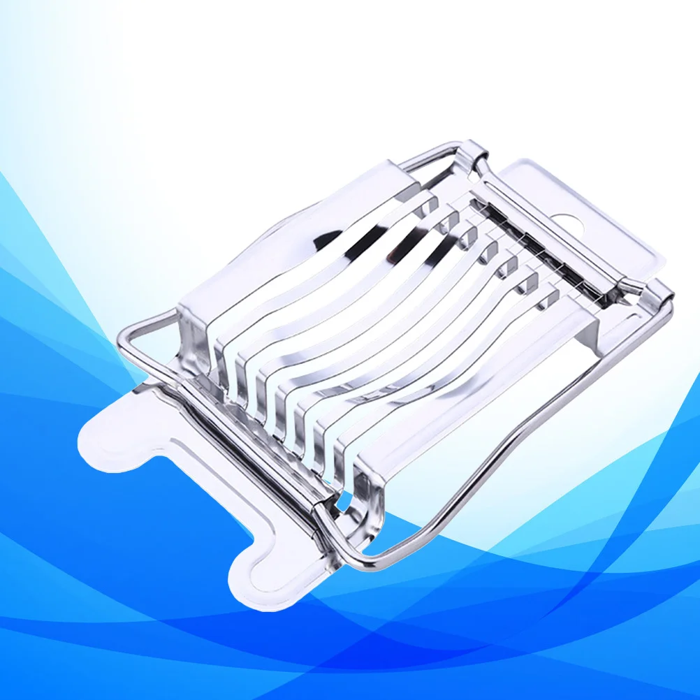 Stainless Steel Egg Slicer Cutting Wires Multifunctional Food Slicer For Hard Boiled Eggs Cheese 
Stainless Steel Egg Slicer Cutting Wires Multifunctional Food Slicer For Hard Boiled Eggs Cheese