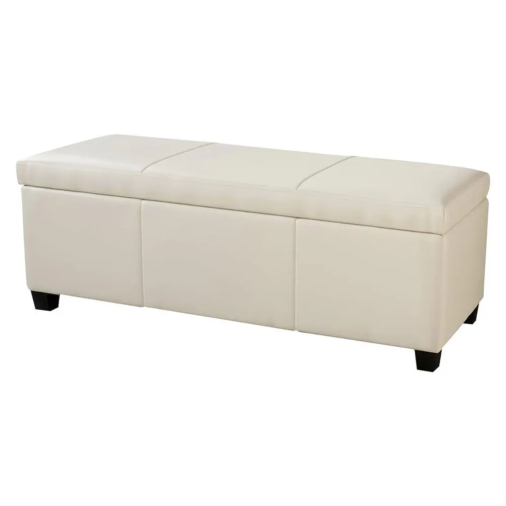 Storage Faux Leather Ottoman, 47 Inch Bench Bedroom Bench with Safety Close Hinge, Extra Long Ottoman with Storage for Living R
Storage Faux Leather Ottoman, 47 Inch Bench Bedroom Bench with Safety Close Hinge, Extra Long Ottoman with Storage for Living R