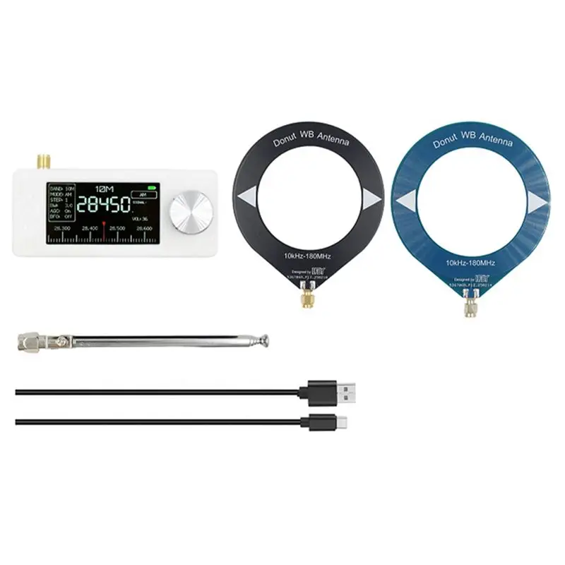 Акция! Карманный радиоприемник SI4732 10 кГц-180 МГц, LSB USB AM FM, мини-радио с интерфейсом SMA, вседиапазонный приемник
Акция! Карманный радиоприемник SI4732 10 кГц-180 МГц, LSB USB AM FM, мини-радио с интерфейсом SMA, вседиапазонный приемник