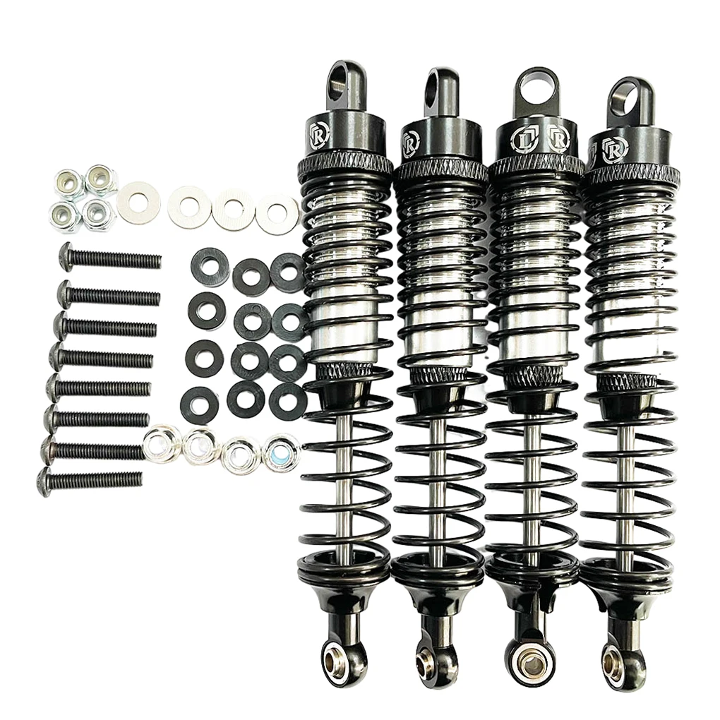 RCGOFOLLOW 1/10 Aluminum Alloy Wear-resistant Front Rear Shock Absorber Rc Front Rear Shock Absorber For Scale RC Car Part
RCGOFOLLOW 1/10 Aluminum Alloy Wear-resistant Front Rear Shock Absorber Rc Front Rear Shock Absorber For Scale RC Car Part