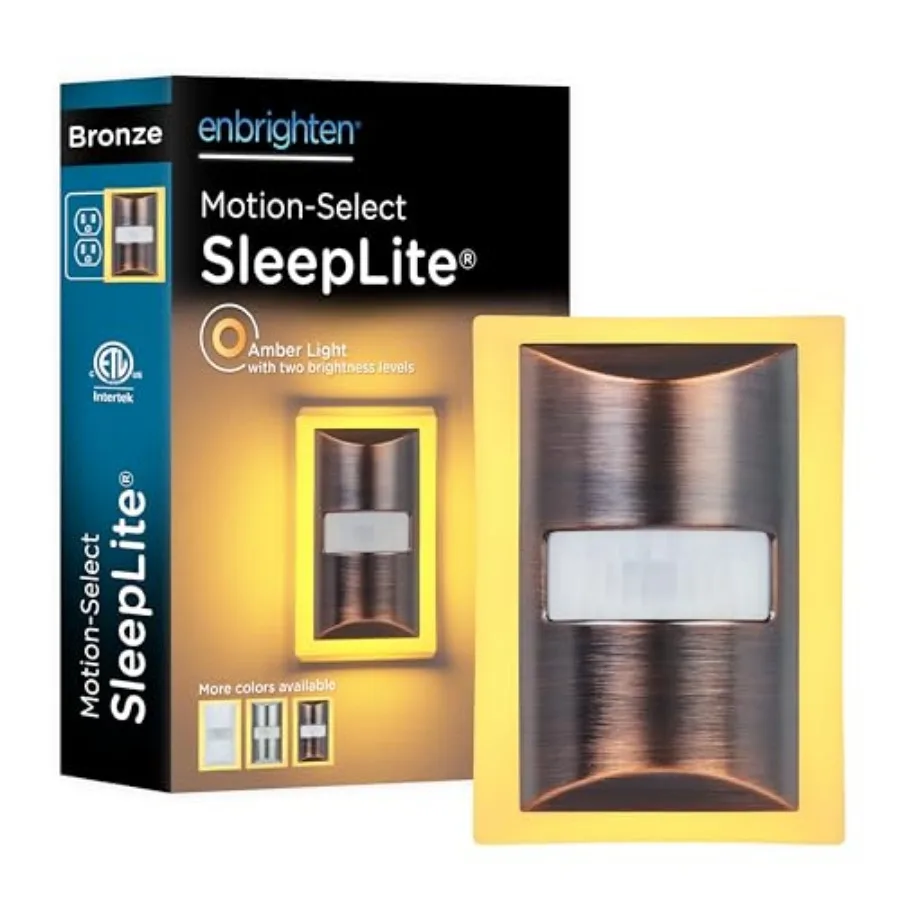 SleepLite LED Night Light Motion Sensor Nightlight Dusk to Dawn Amber Lights Ambient Lighting Room Decor for Bedroom Baby Nurse
SleepLite LED Night Light Motion Sensor Nightlight Dusk to Dawn Amber Lights Ambient Lighting Room Decor for Bedroom Baby Nurse