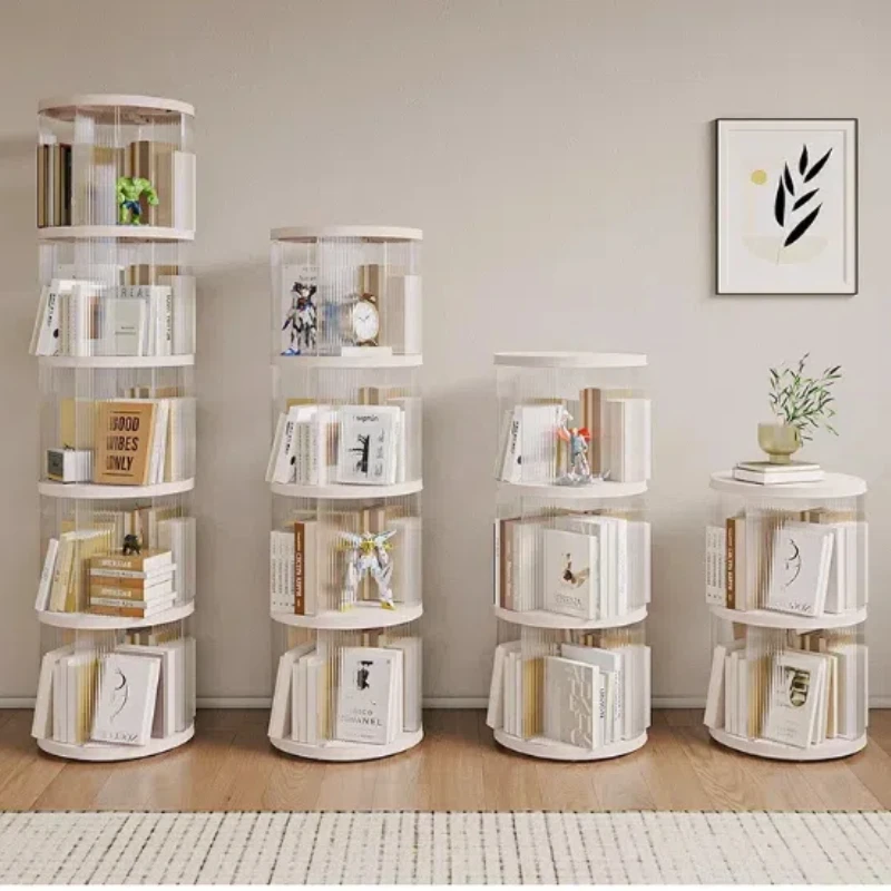 Rotating Bookshelf and Storage Shelf Floor Transparent Children's Bookcase Multi-Layer Wheeled Mobile Picture Book Stan
Rotating Bookshelf and Storage Shelf Floor Transparent Children's Bookcase Multi-Layer Wheeled Mobile Picture Book Stan