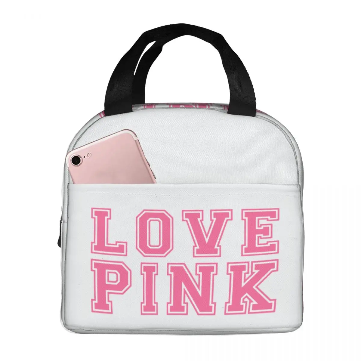Love Pink Lunch Bag Women Insulated Kawaii Portable Reusable Waterproof Cute Lunch Bags for Women
Love Pink Lunch Bag Women Insulated Kawaii Portable Reusable Waterproof Cute Lunch Bags for Women
