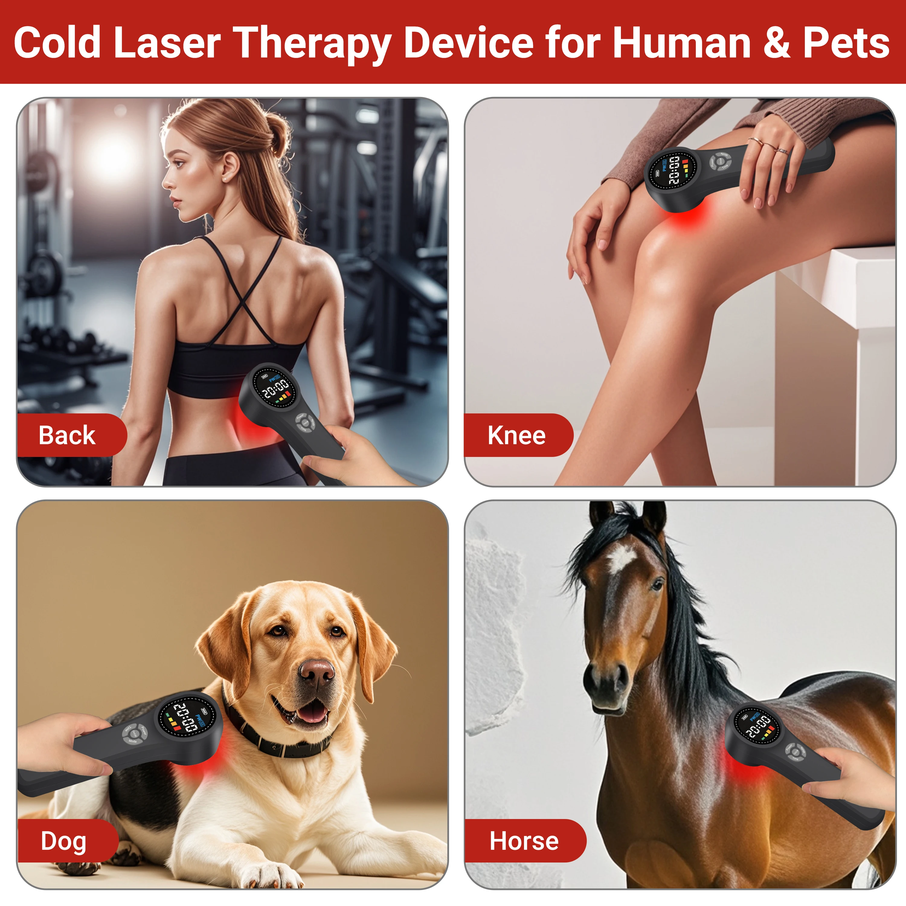 NEW2026 Portable Class IV Cold Laser LLLT Red Light Therapy for Arthritis Back Pain Pet Health Rehabilitation Physiotherapy
NEW2026 Portable Class IV Cold Laser LLLT Red Light Therapy for Arthritis Back Pain Pet Health Rehabilitation Physiotherapy