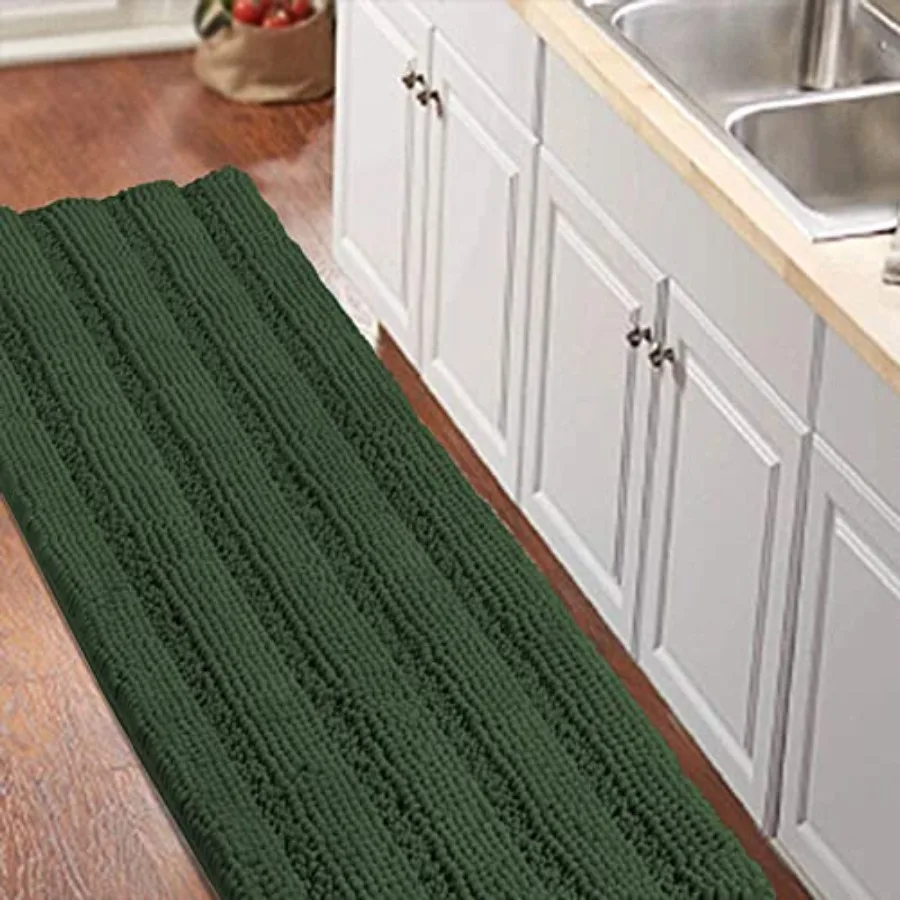 Non Slip Shaggy Chenille Microfibers Bathroom Rug Bathroom Mat Extra Long Bath Rug 59 x 20 Kitchen Rugs Super Absorbent and Sof
Non Slip Shaggy Chenille Microfibers Bathroom Rug Bathroom Mat Extra Long Bath Rug 59 x 20 Kitchen Rugs Super Absorbent and Sof