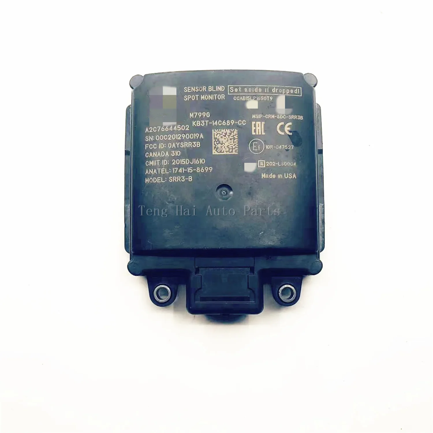 XYQPSEW For Ford Ranger Right Rear Blind Spot Monitor KB3T-14C689-CC KB3T14C689CC
XYQPSEW For Ford Ranger Right Rear Blind Spot Monitor KB3T-14C689-CC KB3T14C689CC