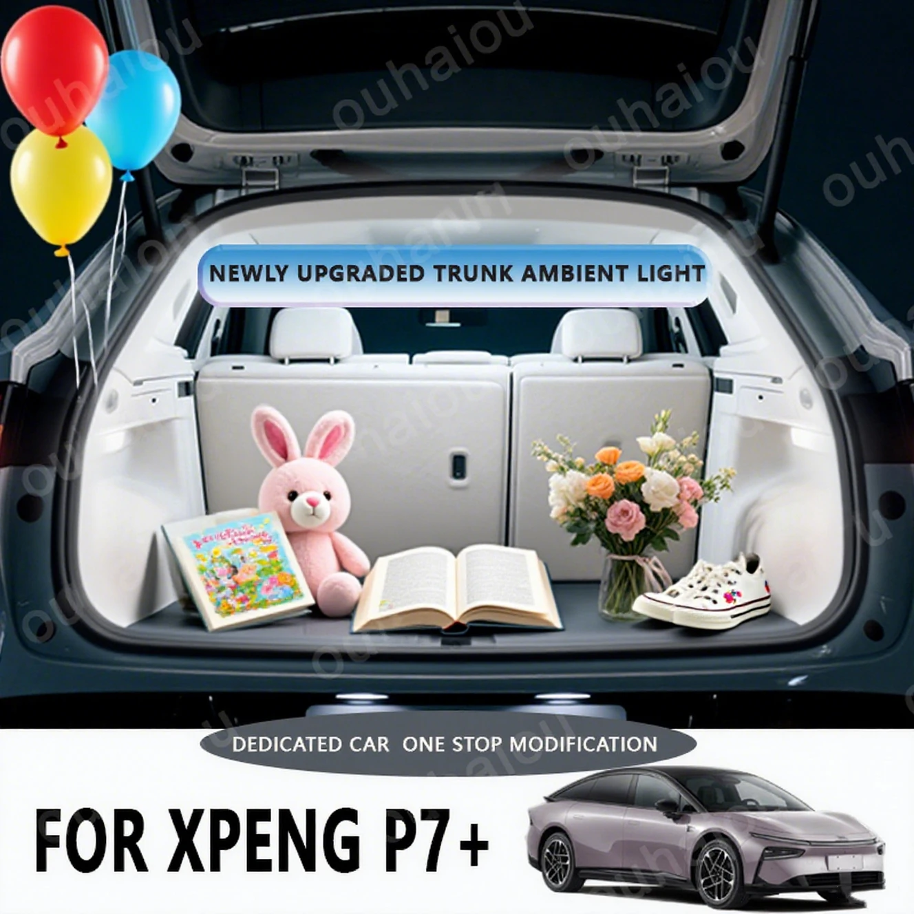 ДЛЯ XPENG P7 + задний багажник, светодиодные полосы, полосы для багажника, интерьерная декоративная лампа, полоса, атмосферный свет для багажа
ДЛЯ XPENG P7 + задний багажник, светодиодные полосы, полосы для багажника, интерьерная декоративная лампа, полоса, атмосферный свет для багажа
