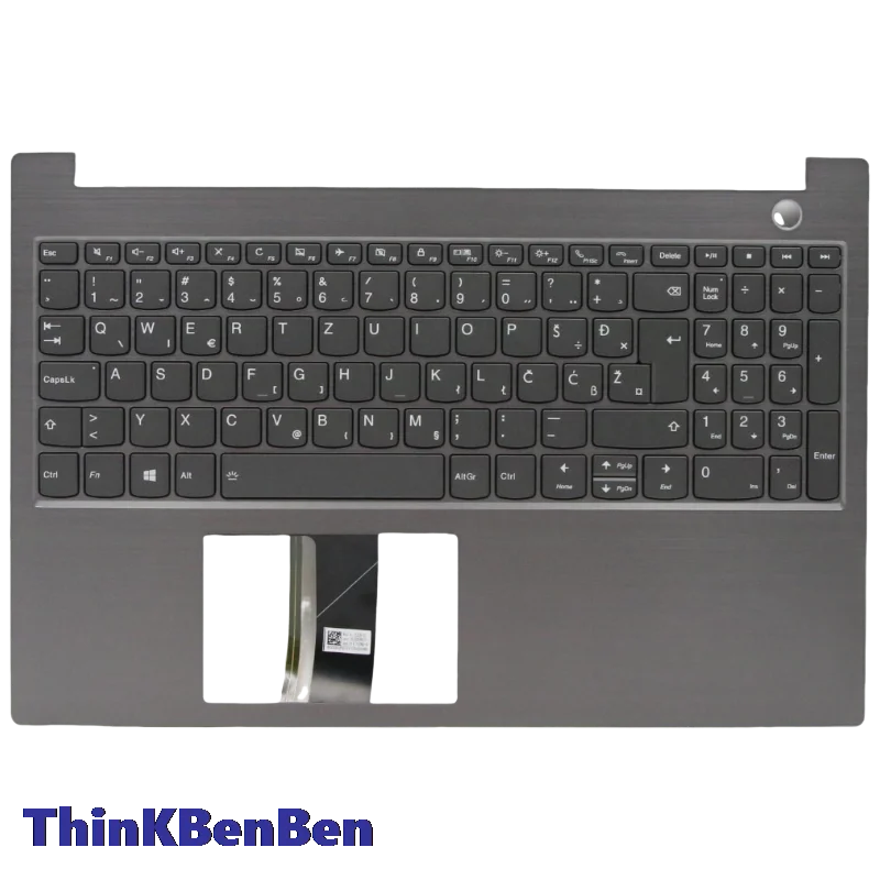 SI Slovenian Mineral Gray Keyboard Upper Case Palmrest Shell Cover For Lenovo ThinkBook 15 IML IIL 5CB0W45228
SI Slovenian Mineral Gray Keyboard Upper Case Palmrest Shell Cover For Lenovo ThinkBook 15 IML IIL 5CB0W45228