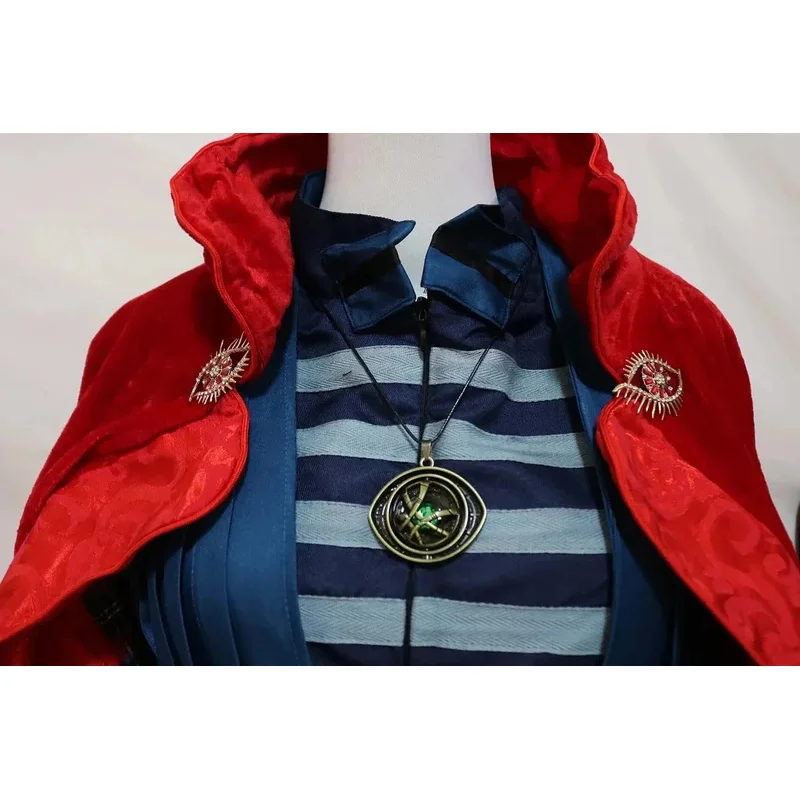 Halloween Carnival Deluxe Dr Strange Costume Suit Full Set with Red Cape
Halloween Carnival Deluxe Dr Strange Costume Suit Full Set with Red Cape
