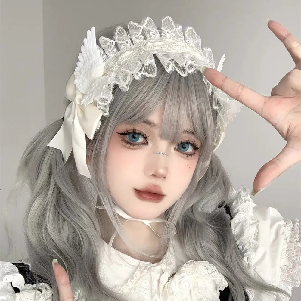 Black White Lolita Lace Bow Headband Cute Sweet Anime Maid Cosplay Headdress Japanese Gothic Headwear Harajuku Y2K Bonnet Hat
Black White Lolita Lace Bow Headband Cute Sweet Anime Maid Cosplay Headdress Japanese Gothic Headwear Harajuku Y2K Bonnet Hat