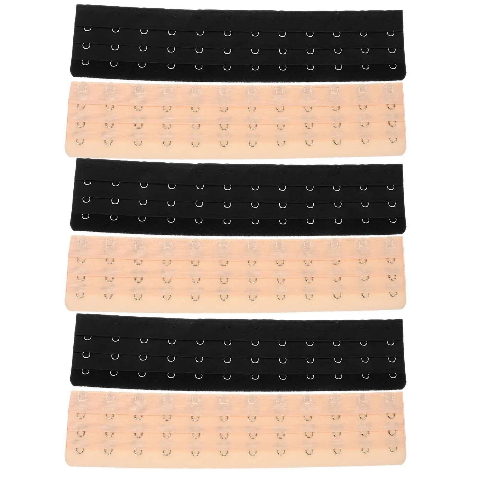 6Pcs BraExtender Women ElasticPolyesterHooks Adjustable Clips CorsetLingerieButton Extension Comfort Bras BrassiereHook PlusSize
6Pcs BraExtender Women ElasticPolyesterHooks Adjustable Clips CorsetLingerieButton Extension Comfort Bras BrassiereHook PlusSize