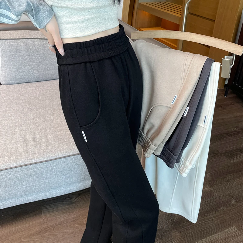 Women's Autumn Winter Pants Wide Leg Elastic High Waist Vintage Oversize Loose Sports Casual Plus Size 3xl Trousers For Women
Women's Autumn Winter Pants Wide Leg Elastic High Waist Vintage Oversize Loose Sports Casual Plus Size 3xl Trousers For Women