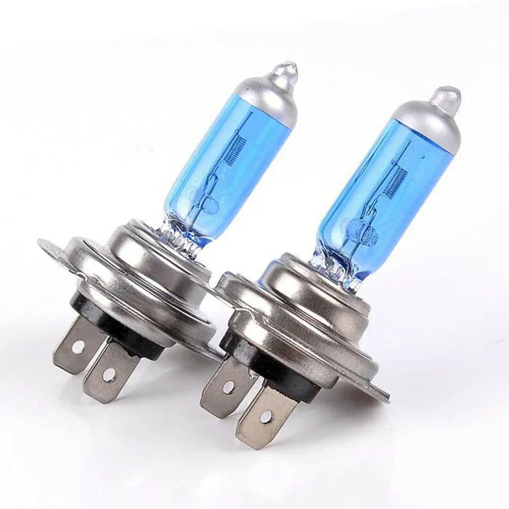2pcs Car Halogen Headlight White Light Lamp Bulbs Super Bright H7 55W 12V 6000K Car Headlight Fog Lights Driving Lamp
2pcs Car Halogen Headlight White Light Lamp Bulbs Super Bright H7 55W 12V 6000K Car Headlight Fog Lights Driving Lamp