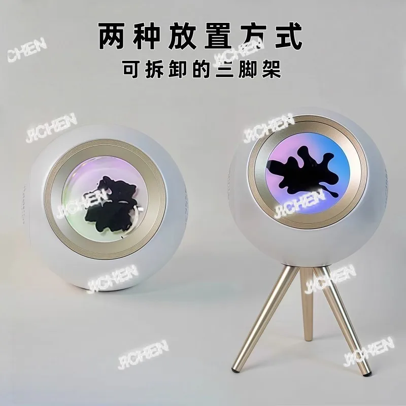 ZQ Bluetooth Speaker, Magnetic Fluid Table, High Sound Quality
ZQ Bluetooth Speaker, Magnetic Fluid Table, High Sound Quality