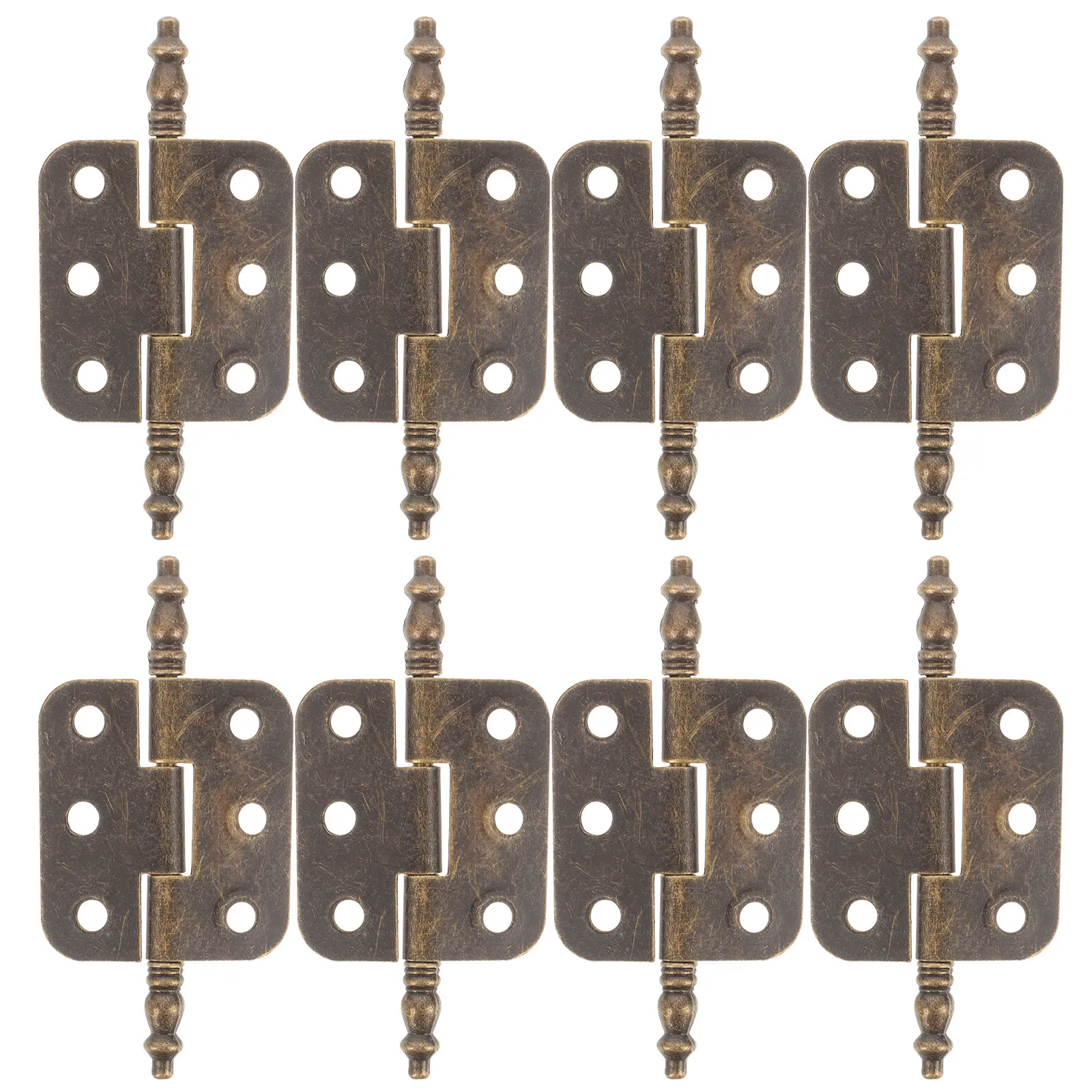 10Pcs Vintage Door Hardware Iron Hinges Secure 6 Hole Design Cabinet Doors Drawers Vintage Door Hardware
10Pcs Vintage Door Hardware Iron Hinges Secure 6 Hole Design Cabinet Doors Drawers Vintage Door Hardware