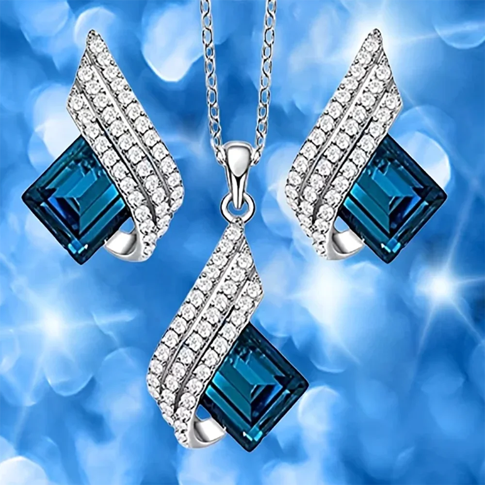 Оригинальный набор украшений модные ангельские крылья Crystal, ожерелье, серьги, дизайнерские ювелирные изделия
Оригинальный набор украшений модные ангельские крылья Crystal, ожерелье, серьги, дизайнерские ювелирные изделия