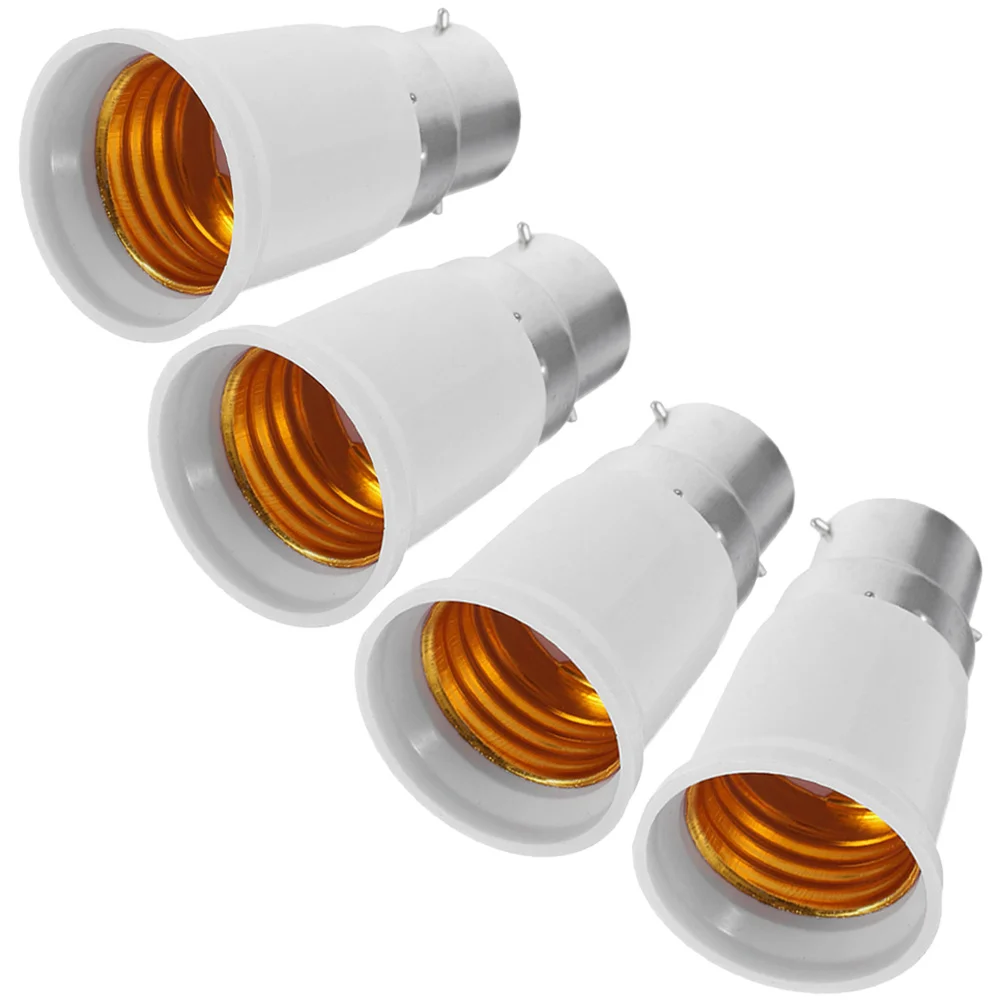 4Pcs Light Socket Converter B22 to E27 Bulb Adapter Compact Sturdy for Home Office Store Use Light Socket Extension
4Pcs Light Socket Converter B22 to E27 Bulb Adapter Compact Sturdy for Home Office Store Use Light Socket Extension