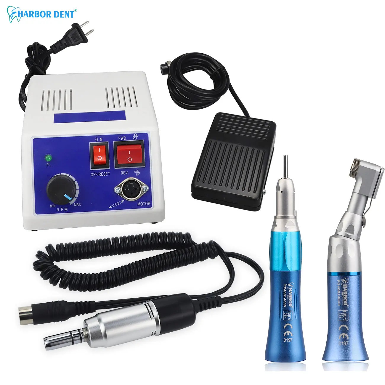 Dental Polishing Strong Micro Motor Handpiece 35000 RPM for Marathon Micromotor Machine Dental Lab Polishe
Dental Polishing Strong Micro Motor Handpiece 35000 RPM for Marathon Micromotor Machine Dental Lab Polishe