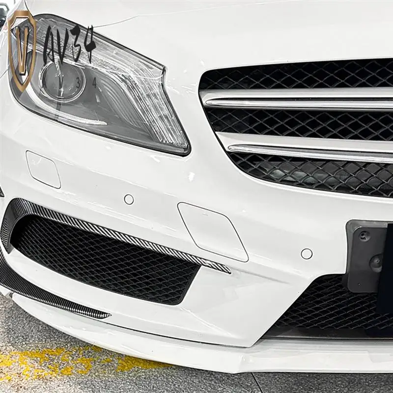 AV34-Front Bumper Lip Splitter Spoiler Fog Lamp Side Spoiler Cover Trim For Mercedes-Benz A Class W176 AMG 2013-2015
AV34-Front Bumper Lip Splitter Spoiler Fog Lamp Side Spoiler Cover Trim For Mercedes-Benz A Class W176 AMG 2013-2015
