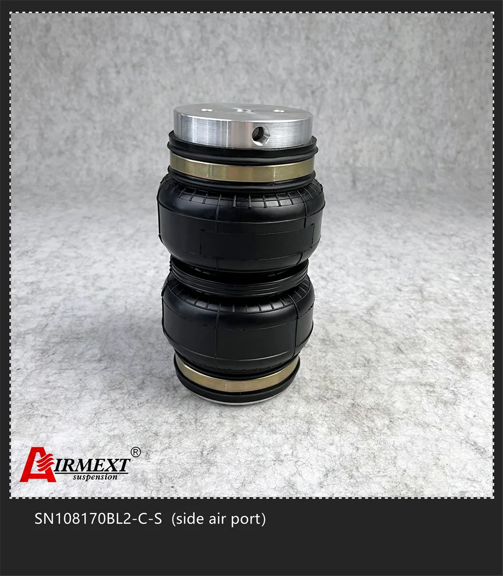SN108170BL2-C-S/боковой Аэропорт/Пневматическая Пружина с открытой крышкой/пневматическая подвеска, маленькая двойная резиновая Пневматическая Пружина/амортизатор подушки безопасности
SN108170BL2-C-S/боковой Аэропорт/Пневматическая Пружина с открытой крышкой/пневматическая подвеска, маленькая двойная резиновая Пневматическая Пружина/амортизатор подушки безопасности