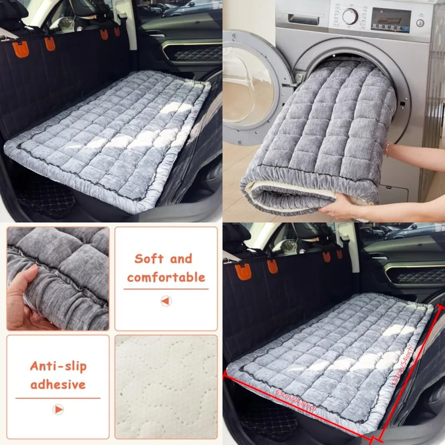 Backseat Pet Bed Mat, Truck Plaid Dog Bed for Car Back Seat, Deluxe Dog Seat Covers, Non-Slip Travel Pet Mat, Fit for Backseat
Backseat Pet Bed Mat, Truck Plaid Dog Bed for Car Back Seat, Deluxe Dog Seat Covers, Non-Slip Travel Pet Mat, Fit for Backseat