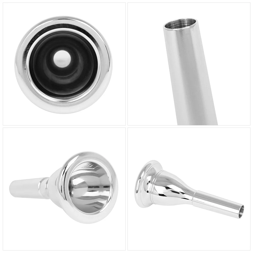 1pc Tuba Mouthpiece 13.3mm Silver Plated Brass Accessory Durable Smooth Surface Strong Sound Student Musical Instrument Part
1pc Tuba Mouthpiece 13.3mm Silver Plated Brass Accessory Durable Smooth Surface Strong Sound Student Musical Instrument Part