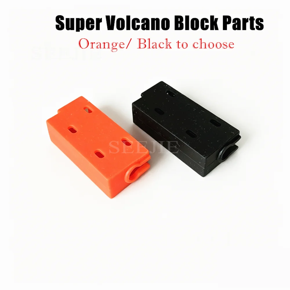 2Pcs Orange Black Silicone Socks For Super Volcano Extended Block - 3D printer parts
2Pcs Orange Black Silicone Socks For Super Volcano Extended Block - 3D printer parts
