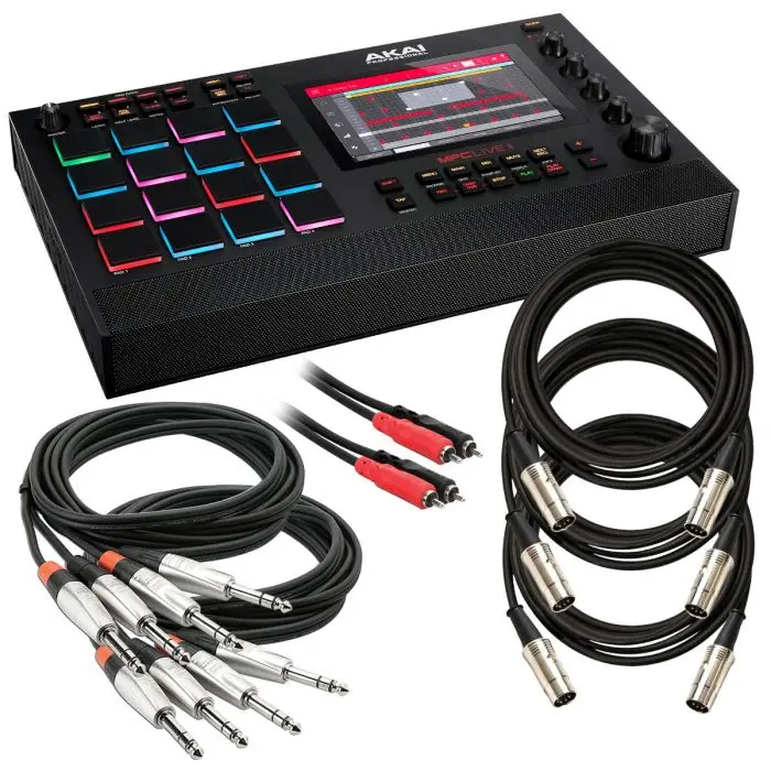 7AKAI PROFESSIONAL MPC LIVE II STANDALONE MUSIC PRODUCTION CENTER CABLE KIT
7AKAI PROFESSIONAL MPC LIVE II STANDALONE MUSIC PRODUCTION CENTER CABLE KIT
