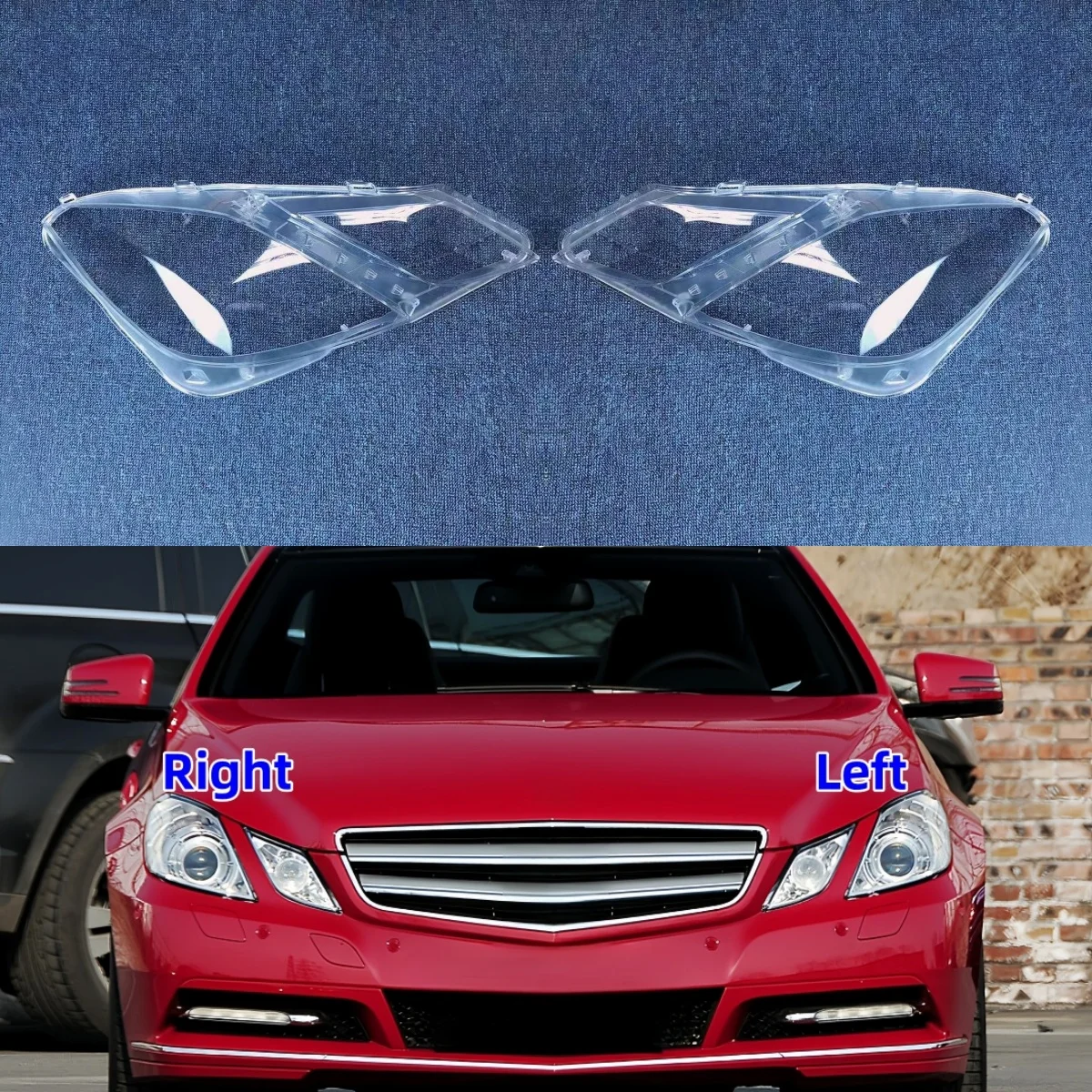 For Mercedes Benz E Class W207 2009 2010 2011 2012 Two Door Coupe Car Head Lamp Lens Headlight Cover Car Replacement Auto Shell
For Mercedes Benz E Class W207 2009 2010 2011 2012 Two Door Coupe Car Head Lamp Lens Headlight Cover Car Replacement Auto Shell