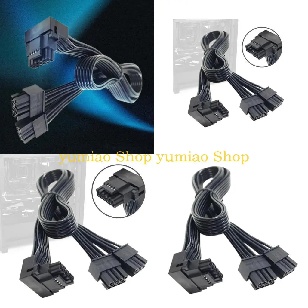 587B for RTX4000 Series 2x 8Pin Male to PCIE5.0 12+4 16Pin 12+4Pin GPU Card Cable 12VHPWR PCIE5.0 Cable GPU Card Cord
587B for RTX4000 Series 2x 8Pin Male to PCIE5.0 12+4 16Pin 12+4Pin GPU Card Cable 12VHPWR PCIE5.0 Cable GPU Card Cord