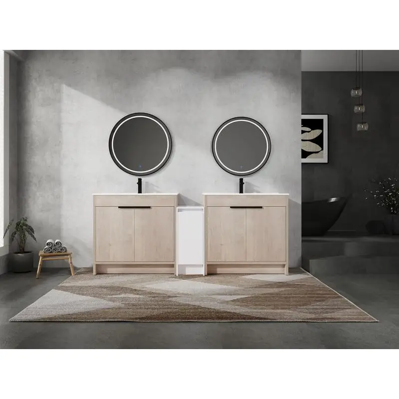 84-дюймовый отдельно стоящий туалетный столик для ванны с керамической раковиной и шкафами для хранения, дверцами с мягким закрыванием, упаковкой KD, комбинированным блоком
84-дюймовый отдельно стоящий туалетный столик для ванны с керамической раковиной и шкафами для хранения, дверцами с мягким закрыванием, упаковкой KD, комбинированным блоком