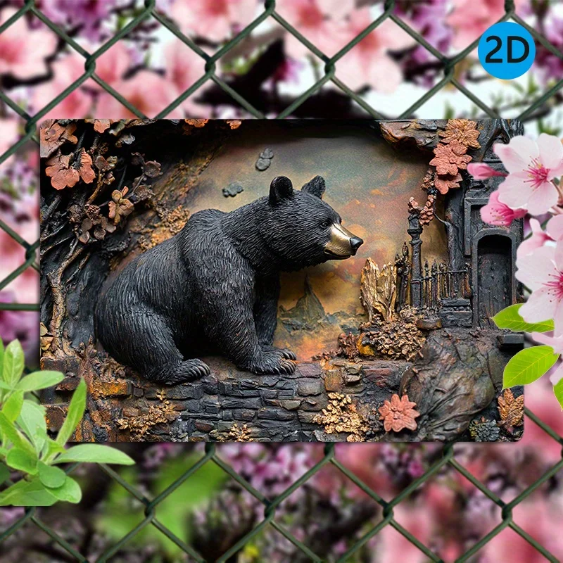 Colorful Bears Vintage Aluminum Wall Art - 8x12" Metal Tin Sign for Living Room, Gym, or Office Decor, Durable & Fade-Resistant
Colorful Bears Vintage Aluminum Wall Art - 8x12" Metal Tin Sign for Living Room, Gym, or Office Decor, Durable & Fade-Resistant
