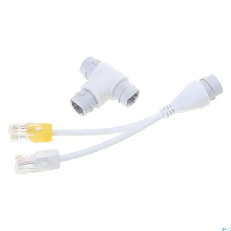 R91A Кабельный разъем R91A с сети Poe Splitter Splitter для установки камеры безопасности
R91A Кабельный разъем R91A с сети Poe Splitter Splitter для установки камеры безопасности