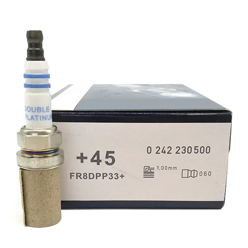 4/6 шт 0242230500 FR8DPP33+ 7422 +45 Платиновая свеча зажигания для Mercedes-Benz Chrysler Kia Toyota 0041591903 0031599403 0041595003
4/6 шт 0242230500 FR8DPP33+ 7422 +45 Платиновая свеча зажигания для Mercedes-Benz Chrysler Kia Toyota 0041591903 0031599403 0041595003