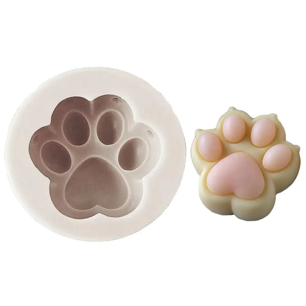 3D Animal Paw Silicone Mould Gummy Candy Chocolate Cake Decor Tools Baking Mold Candy Soap Candles DIY Claws With Heart Shape
3D Animal Paw Silicone Mould Gummy Candy Chocolate Cake Decor Tools Baking Mold Candy Soap Candles DIY Claws With Heart Shape