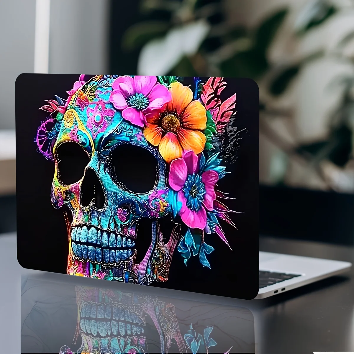 2 vivid skull and rose laptop stickers - suitable for decorating laptops, cars, helmets, and refrigerators
2 vivid skull and rose laptop stickers - suitable for decorating laptops, cars, helmets, and refrigerators