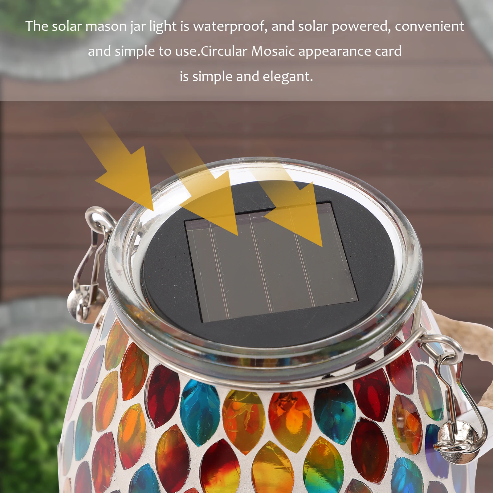 Lantern Solar Powered Lamp Hanging Jar Lights Outdoor Garden Waterproof Decor Gift Christmas Birthday
Lantern Solar Powered Lamp Hanging Jar Lights Outdoor Garden Waterproof Decor Gift Christmas Birthday