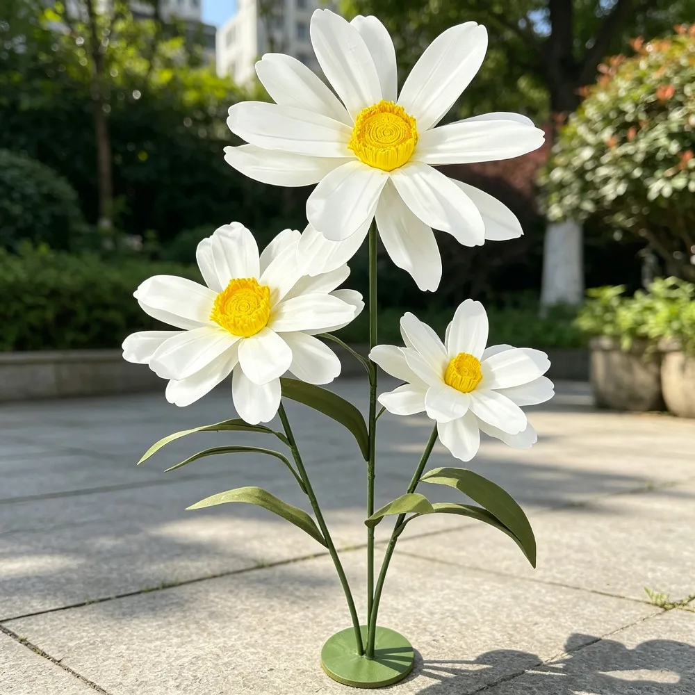 Giant Daisy Artificial Flowers Wedding Props Stage Layout Birthday Party Supplies Window Display Garden Decoration Home Decor
Giant Daisy Artificial Flowers Wedding Props Stage Layout Birthday Party Supplies Window Display Garden Decoration Home Decor