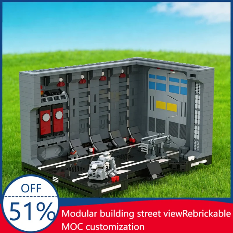 2025PCS MOC-75440 Midi Sized Maintenance Hangar Diorama Display Model DIY Creativity Educational Assembly Christmas Custom Gifts
2025PCS MOC-75440 Midi Sized Maintenance Hangar Diorama Display Model DIY Creativity Educational Assembly Christmas Custom Gifts