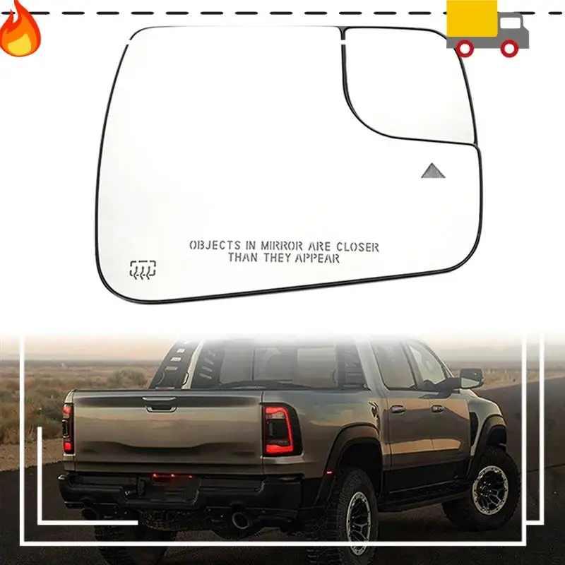Car Reversing Mirror Blade With Blind Spot Assist With Heating For Dodge Ram 1500 2500 2019-2022 68402094AA 68402095AA
Car Reversing Mirror Blade With Blind Spot Assist With Heating For Dodge Ram 1500 2500 2019-2022 68402094AA 68402095AA