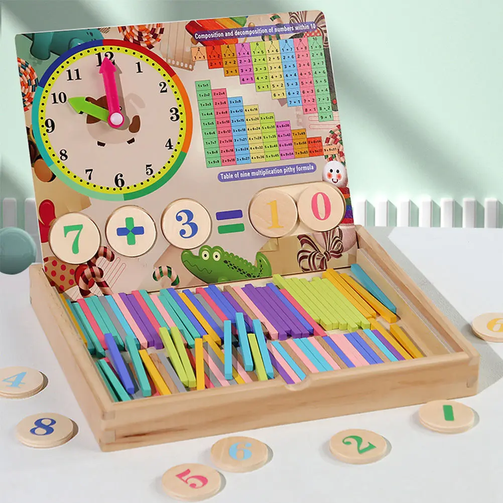 1Set Arithmetic Educational Learning Board Kids Math Flash Cards Early Education Number Cognition Plaything for Child
1Set Arithmetic Educational Learning Board Kids Math Flash Cards Early Education Number Cognition Plaything for Child