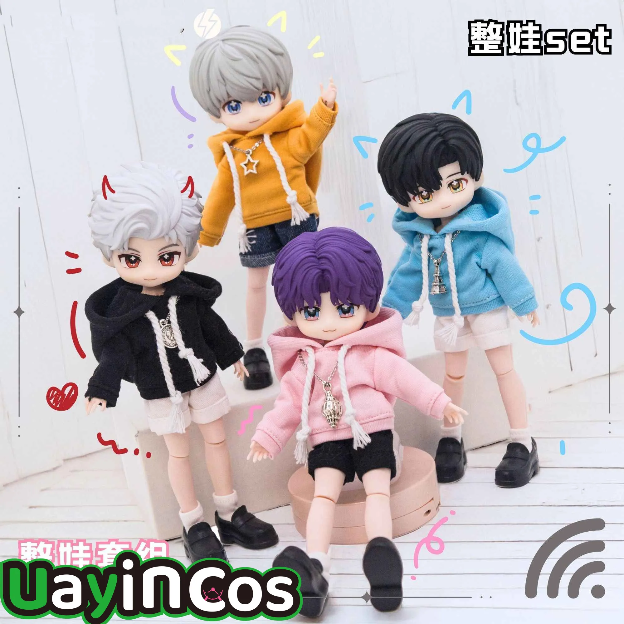 Love and Deepspace Sylus Rafayel Zayne BJD OB11 Doll Clothes Set Faceplates Gsc Hair Shell Wig Model Doll Accessories Anime Toy
Love and Deepspace Sylus Rafayel Zayne BJD OB11 Doll Clothes Set Faceplates Gsc Hair Shell Wig Model Doll Accessories Anime Toy