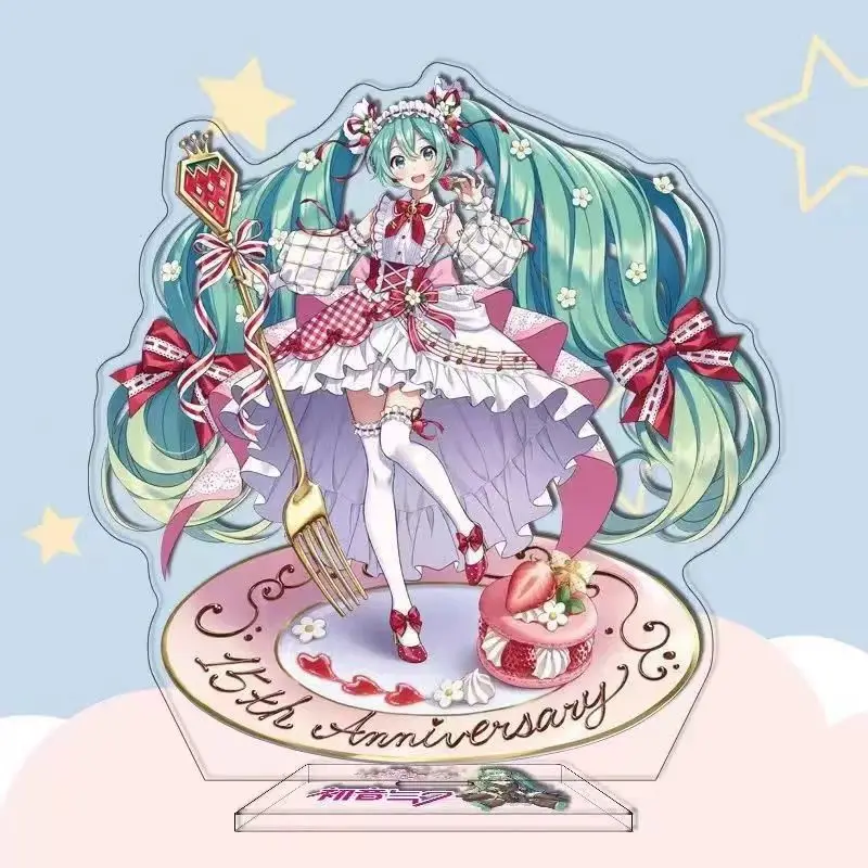 Hatsune Miku Standing Figure Display Anime Character Acrylic Standee Virtual Singer for Desk Decoration Fan Collection Gift
Hatsune Miku Standing Figure Display Anime Character Acrylic Standee Virtual Singer for Desk Decoration Fan Collection Gift