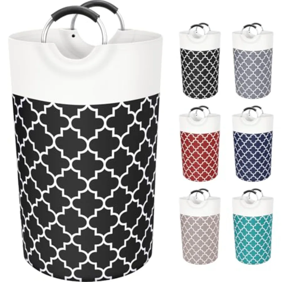 Large Laundry Hampe Basket Washing Bin Clothes Bag Collapsible Tall with Handles Waterproof Travel Bathroom College Essentials
Large Laundry Hampe Basket Washing Bin Clothes Bag Collapsible Tall with Handles Waterproof Travel Bathroom College Essentials