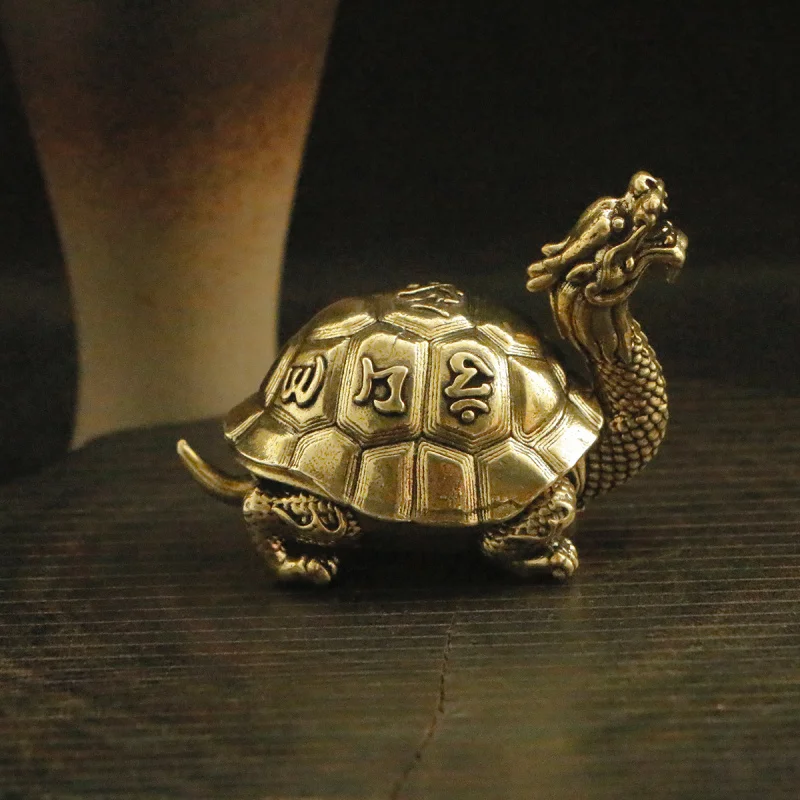 New Creative Dragon Turtle Burner Xuanwu Zen Office Desk Incense Holder Copper Ornament Decorative Craft
New Creative Dragon Turtle Burner Xuanwu Zen Office Desk Incense Holder Copper Ornament Decorative Craft