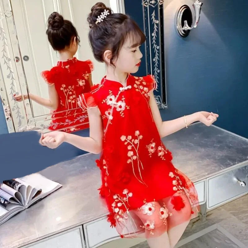 Kids Girl Cheongsam Dress Summer 2026 Baby Princess Dresses Teenager Sleeveless Dress Children Party Clothes 6 8 10 12 Years
Kids Girl Cheongsam Dress Summer 2026 Baby Princess Dresses Teenager Sleeveless Dress Children Party Clothes 6 8 10 12 Years