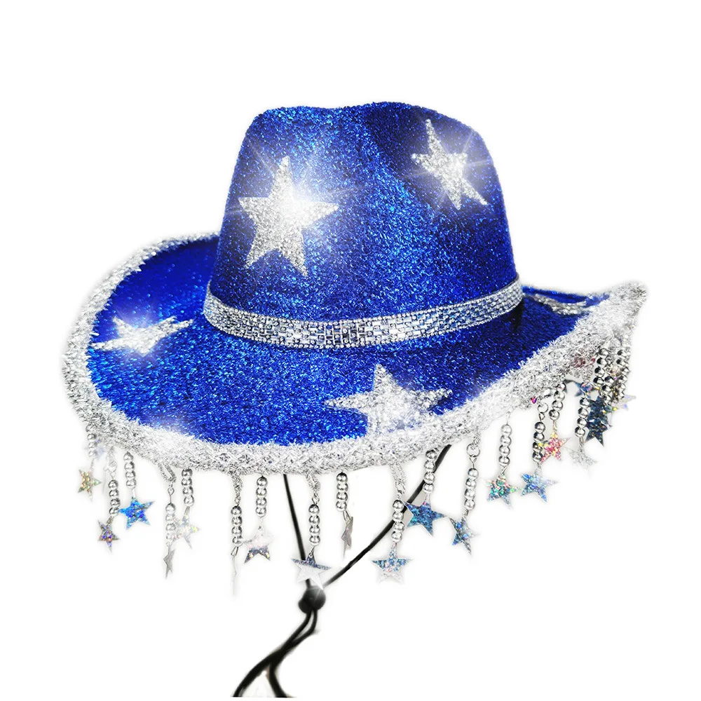 Star Tassel Hat Crystal Disco Crystal Hat Western Cowboy Hat Black For Costume Event Concert Western Celebration
Star Tassel Hat Crystal Disco Crystal Hat Western Cowboy Hat Black For Costume Event Concert Western Celebration