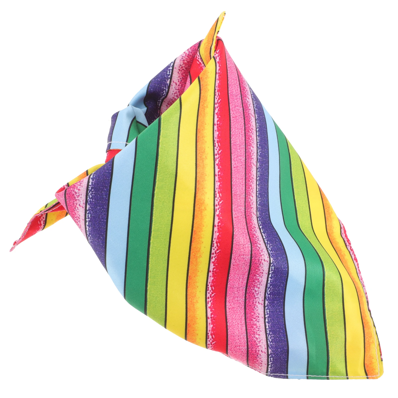 Pet Triangle Scarf Rainbow Stripe Dog Bandana Breathable Polyester Cat Rabbit Party Outfit Adjustable Bright Color Triangular
Pet Triangle Scarf Rainbow Stripe Dog Bandana Breathable Polyester Cat Rabbit Party Outfit Adjustable Bright Color Triangular