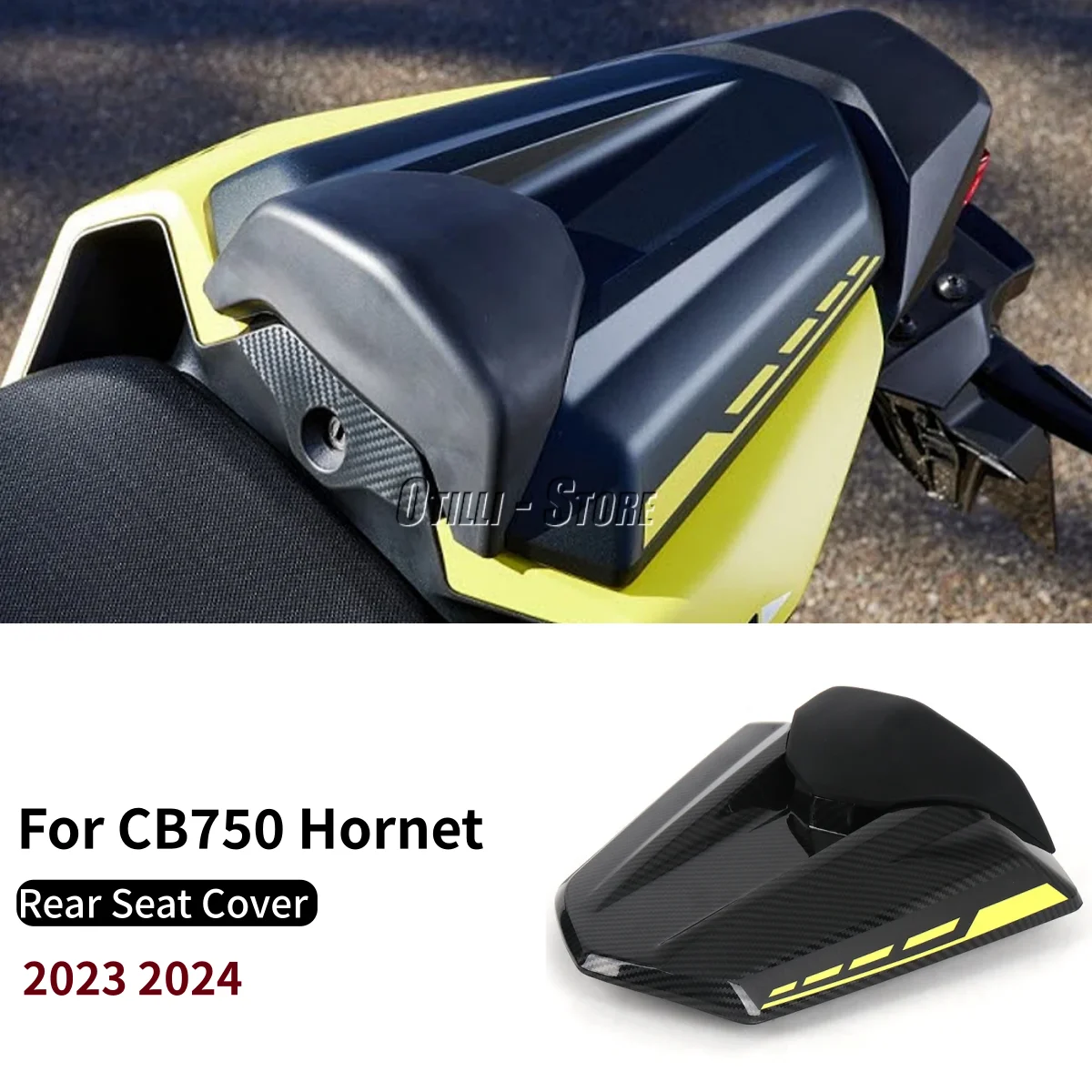 Motorcycle Rear Pillion Seat Cowl Cover Passenger Tail Section Hump Fairing For Honda CB750 HORNET Cb750 CB 750 Hornet 2023 2024
Motorcycle Rear Pillion Seat Cowl Cover Passenger Tail Section Hump Fairing For Honda CB750 HORNET Cb750 CB 750 Hornet 2023 2024