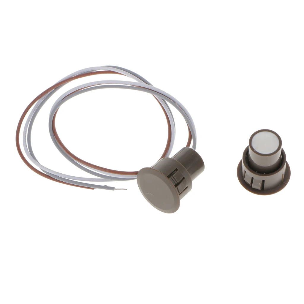 Nickel Plated Wired Door Sensor Durable Magnetic Contact Switch for Window Access Control Safety
Nickel Plated Wired Door Sensor Durable Magnetic Contact Switch for Window Access Control Safety